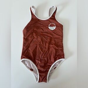 Reversible 2T swimsuit VGUC